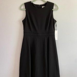 NWT Calvin Klein Black Cocktail Dress Size 8